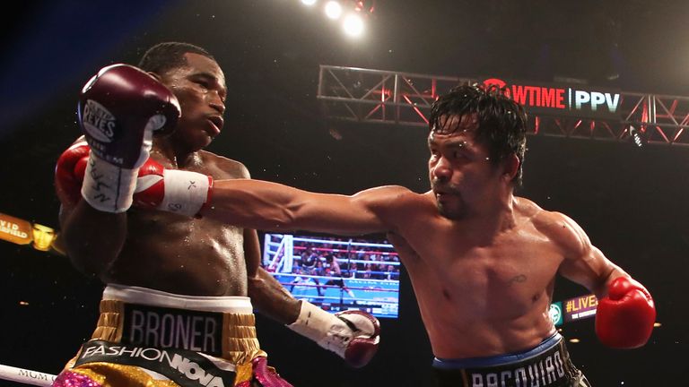 Adrien Broner Still Believes He Beat Manny Pacquiao: “He Wasn’t Hitting Me”