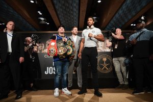 Anthony Joshua at Final Press Conference: “I Came to Take Over”