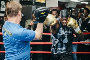 Deontay Wilder Media Workout Quotes and Photos