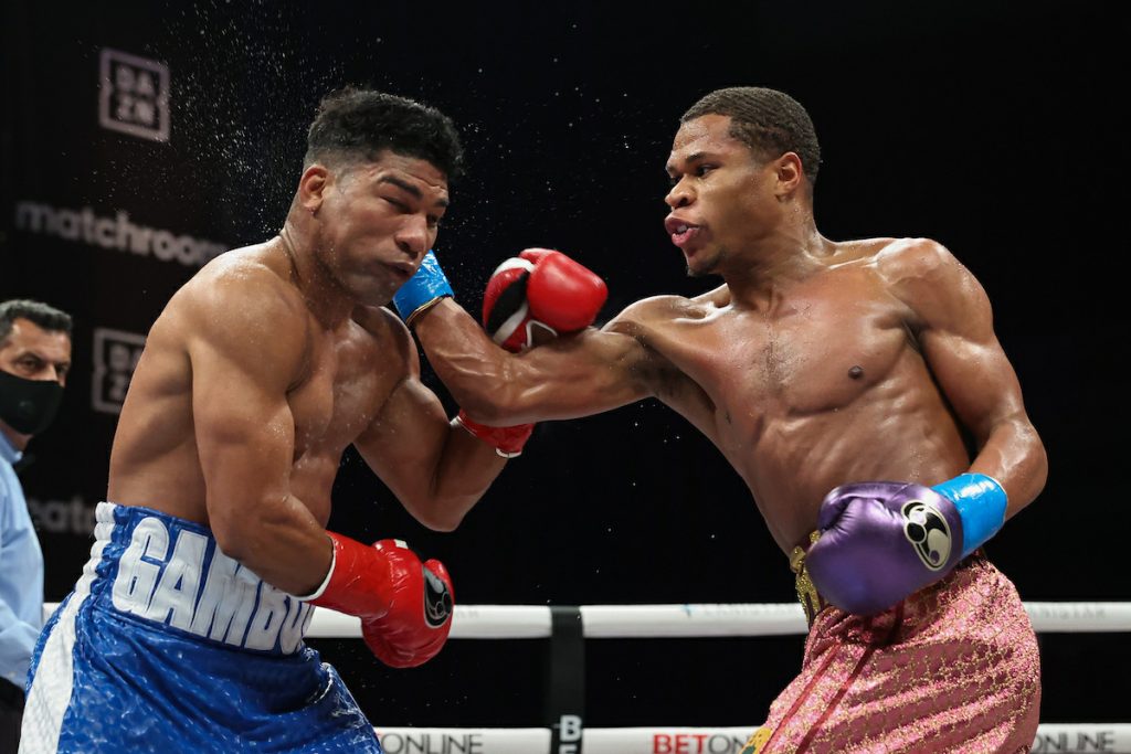 Devin Haney On Yuriorkis Gamboa Performance: “The Other Guys Fought Him And Look At Their Face And Look At Mines”