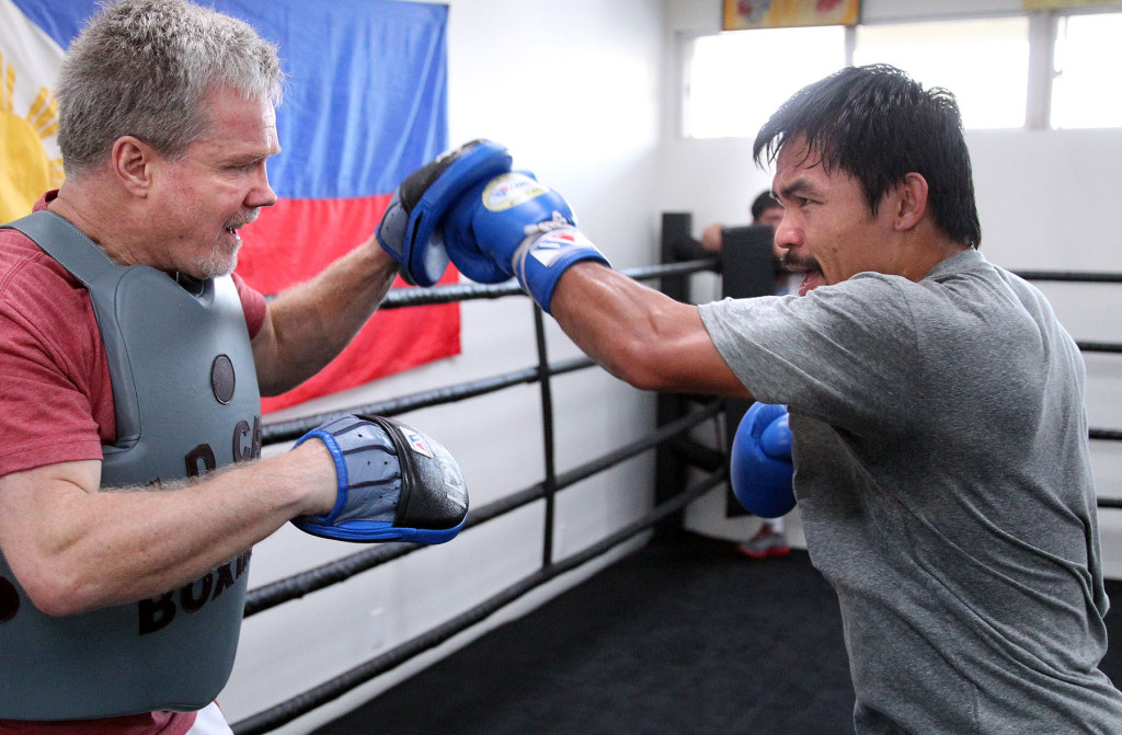 Freddie Roach On Manny Pacquiao: “I’d Like To Go With Ryan (Garcia) First”