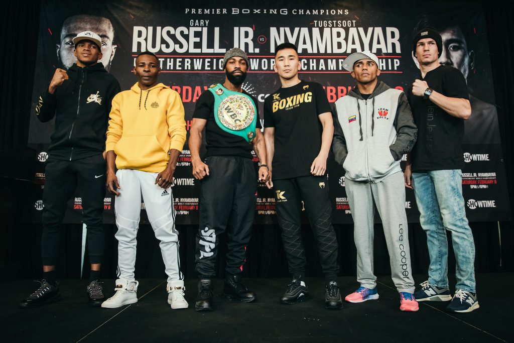 Gary Russell Jr. Defends Featherweight Title Against ‘King Tug’ Nyambayar