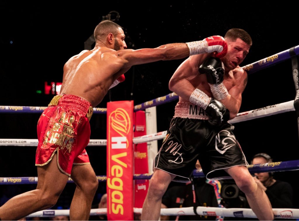 Kell Brook is Back by Scoring a Knockout over Mark DeLuca in the Seventh Round