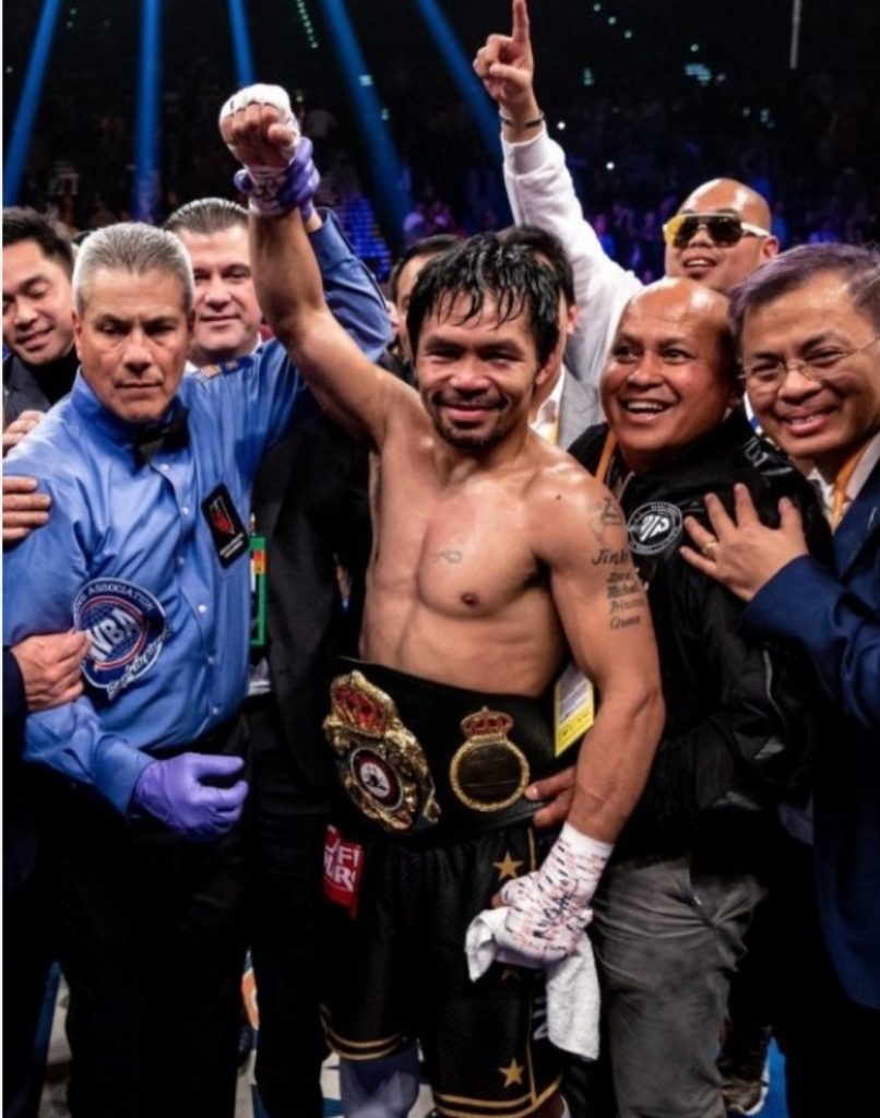Manny Pacquiao Celebrates 25 Years Of Pro Boxing