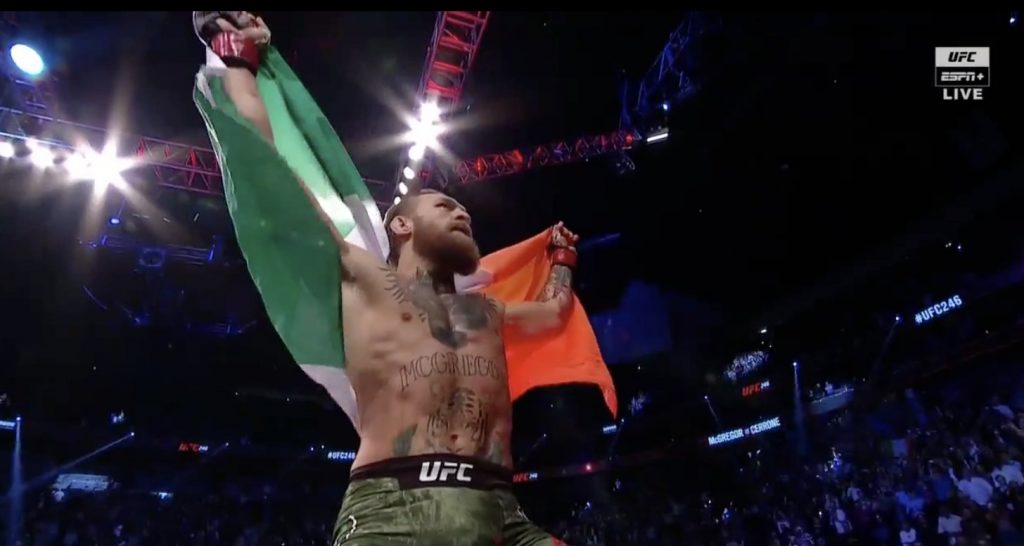 McGregor Demolishes Cerrone In 40 Seconds At UFC 246