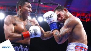 Miguel Berchelt Forces Jason Sosa’s Corner to Throw in the Towel