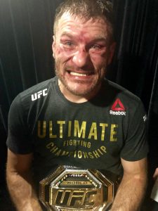 Stipe Miocic Reclaims UFC Heavyweight title in Fourth Round TKO of Cormier