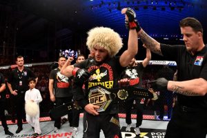 UFC Lightweight Champion Nurmagomedov Submits Dustin Poirier