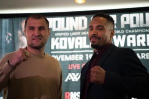 Boxing Insider Notebook: Ward, Kovalev, Pacquiao, Canelo, Chavez, Gamboa, Burns, and more….
