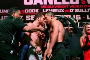 Canelo vs. Golovkin 2 Notebook: Official Weights, Betting Odds, Movie Theatre Info, and more…