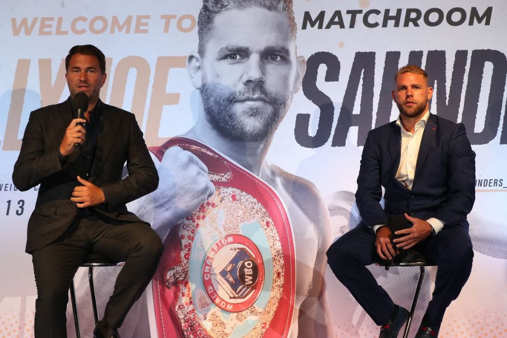 Eddie Hearn: “If There’s Anyone That Will Beat, Or Could Beat Canelo Alvarez, It’s Billy Joe Saunders”