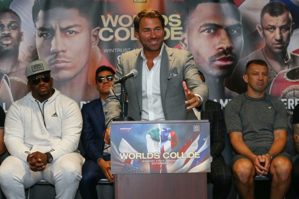 Eddie Hearn On Deontay Wilder: “If He Can’t Show That Power Then He’s Irrelevant”