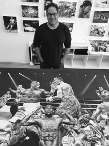 Famed Artist Dave Hobrecht On Floyd Mayweather Commissioned Painting: “This Is Big”