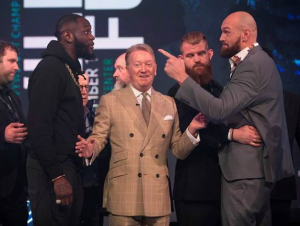 First Fury vs. Wilder Press Conference Filled with Theatrics