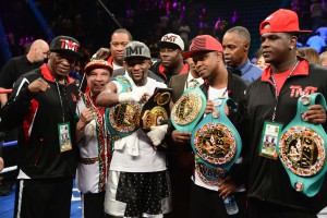 Floyd Mayweather Takes His Victory Lap