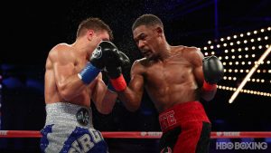 HBO Boxing Results: Jacobs Defeats Derevyanchenko in Slugfest, Hardy and Machado Win