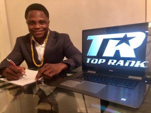 Isaac Dogboe, Top Rank Agree To Long-Term Promotional Deal