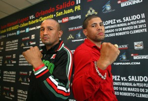 JuanMa Lopez vs Orlando Salido Announced, Press Conf Quotes