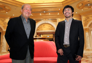 Manny Pacquiao and Bob Arum Continue to be at Odds Over Prospective Opponents