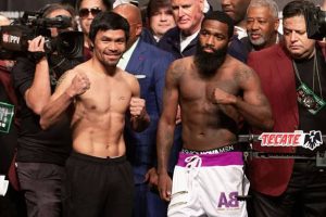 Manny Pacquiao vs. Adrien Broner Final Weights and Quotes