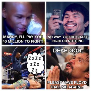 Mayweather versus Pacquiao – What Can a Fan Do to Make it Happen?