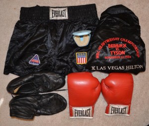 Mike Tyson Auctioning Off Fight Worn Gear
