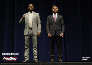 Press Release: 147lb Class Takes Center Stage When Manny Pacquaio & Floyd Mayweather Fight