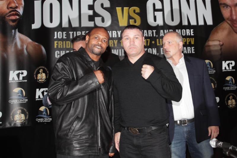 Roy Jones, Jr. and Bobby Gunn in a “Showdown” Friday in Delaware!
