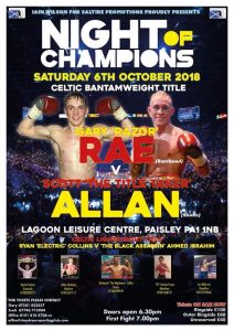Scott Allan Wins Celtic Bantamweight Title