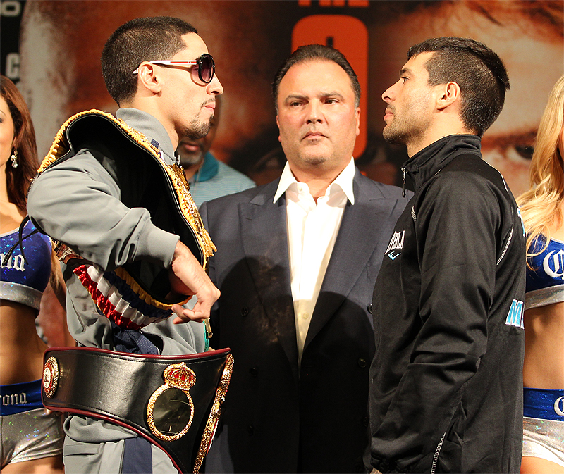 The Champion Danny Garcia Could upset the favorite Lucas Matthysse