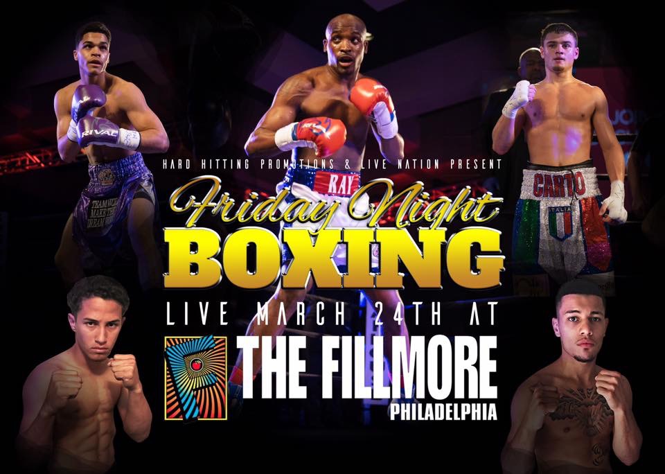 “The New” Ray Robinson Wins at the Fillmore in Philly Friday night!
