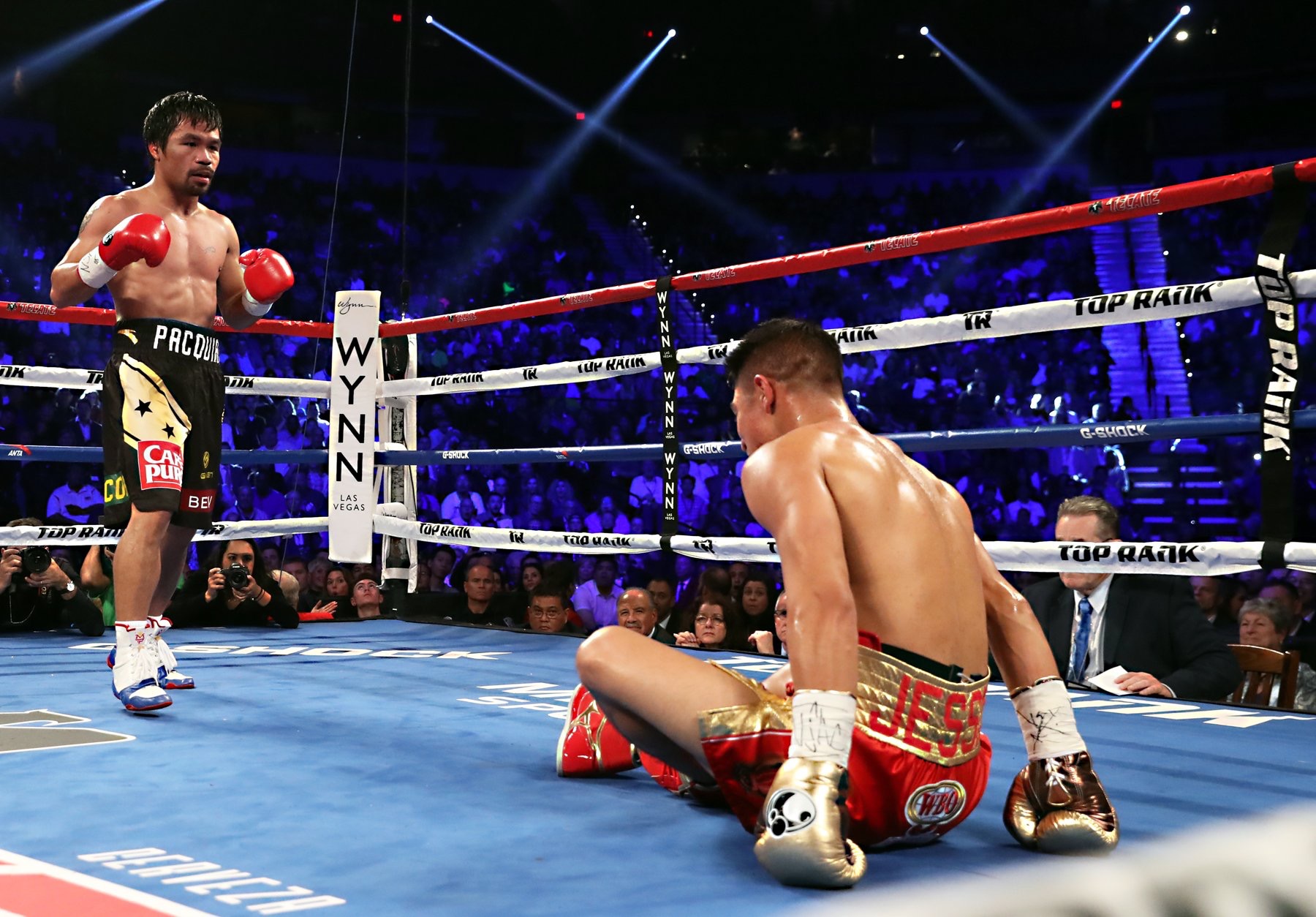 Top Rank PPV Round by Round Results: Manny Pacquiao Wins by Clear Decision Over Jessie Vargas