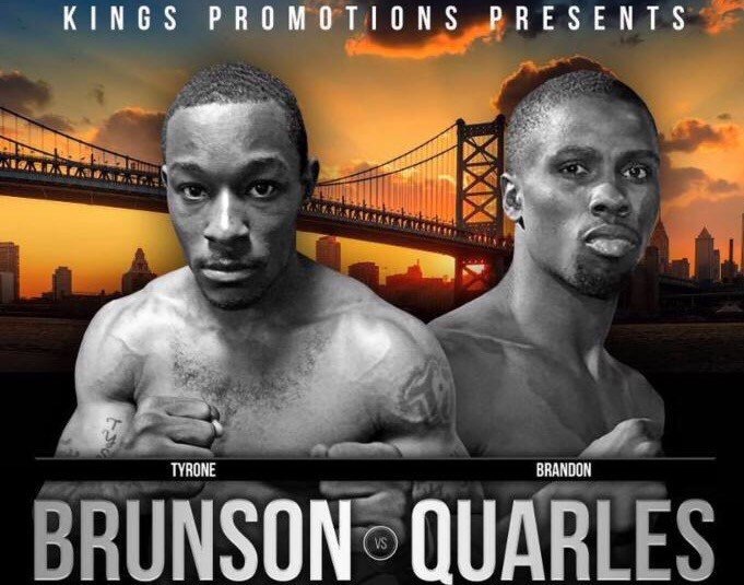 Tyrone Brunson Wins split decision over Brandon Quarles in Philly Saturday!