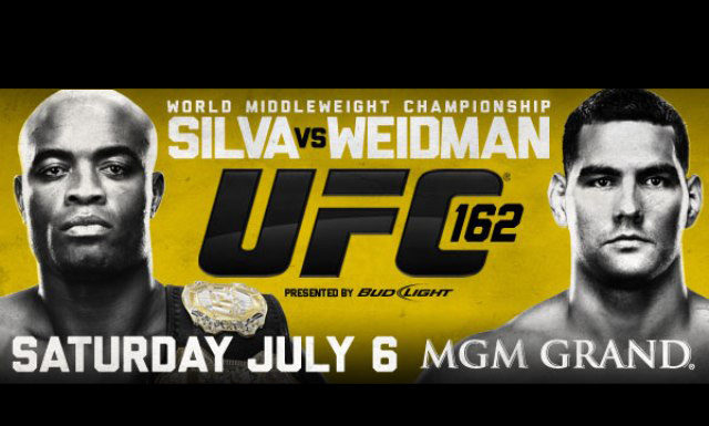 UFC 162: Silva Vs. Weidman Results