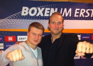 WBA Heavyweight Champion Alexander Povetkin meets press in Helsinki, Berlin