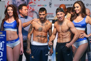 Weigh In Photos: Lucas Matthysse VS Ruslan Provodnikov