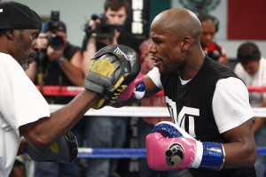 Weigh In Results: Time For Talk Ends Saturday Night When Mayweather and Guerrero Face Off