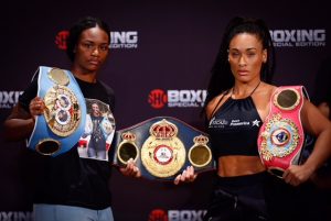 Weigh ins and Quotes: Claressa Shields vs Hannah Gabriels, Hammer vs Nelson